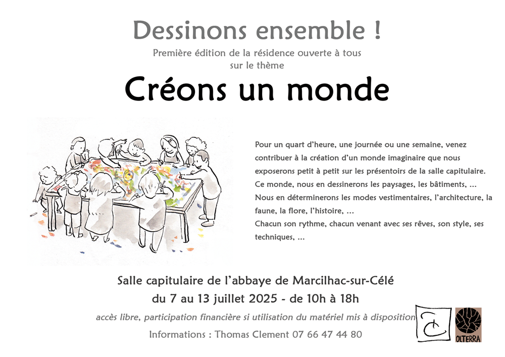 Affiche résidence 2025