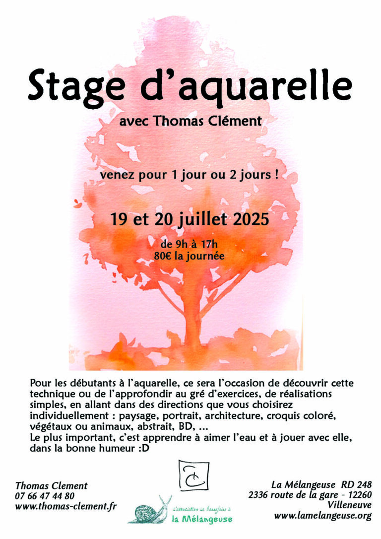 Stage aquarelle ete 25 melangeuse