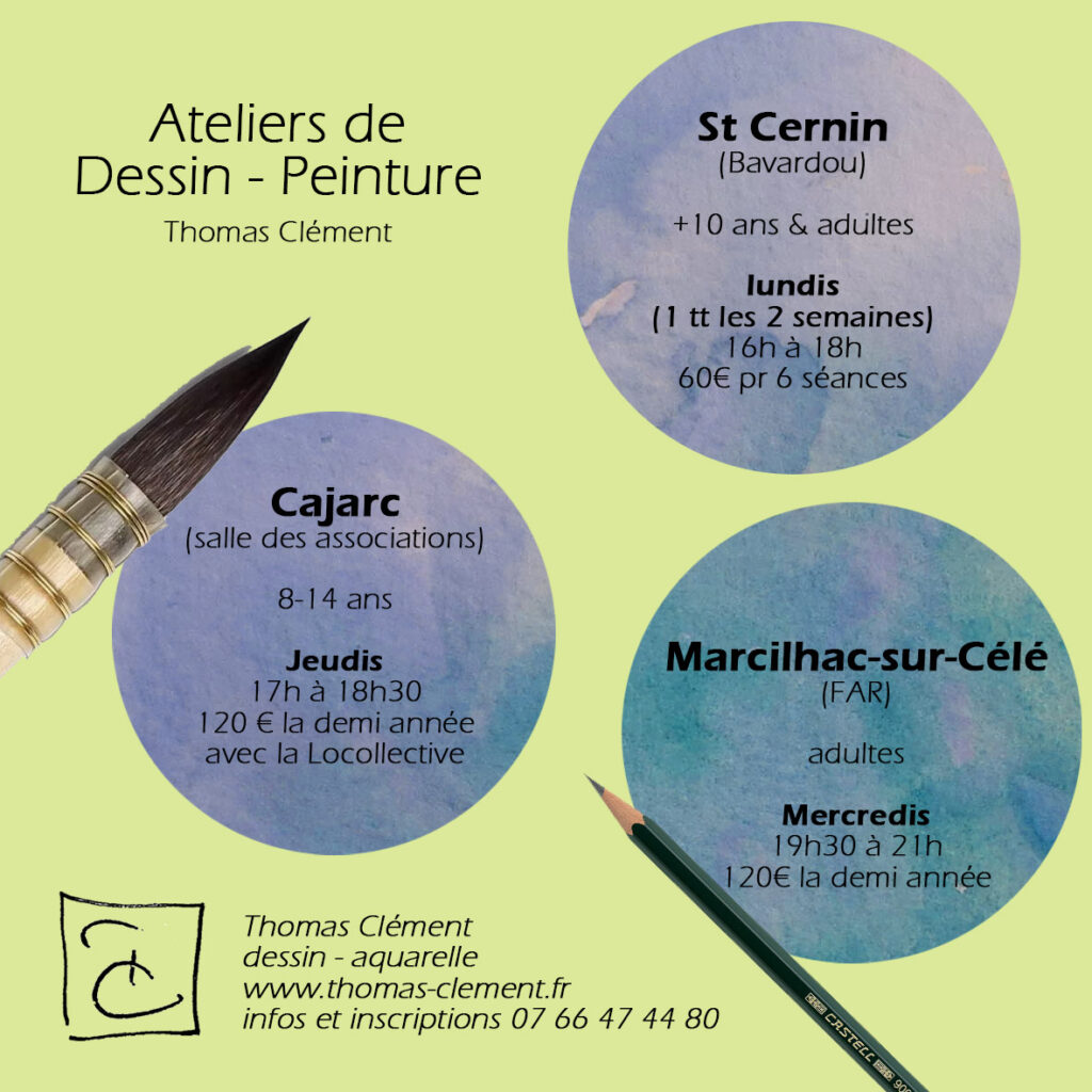 Affiche cours réguliers