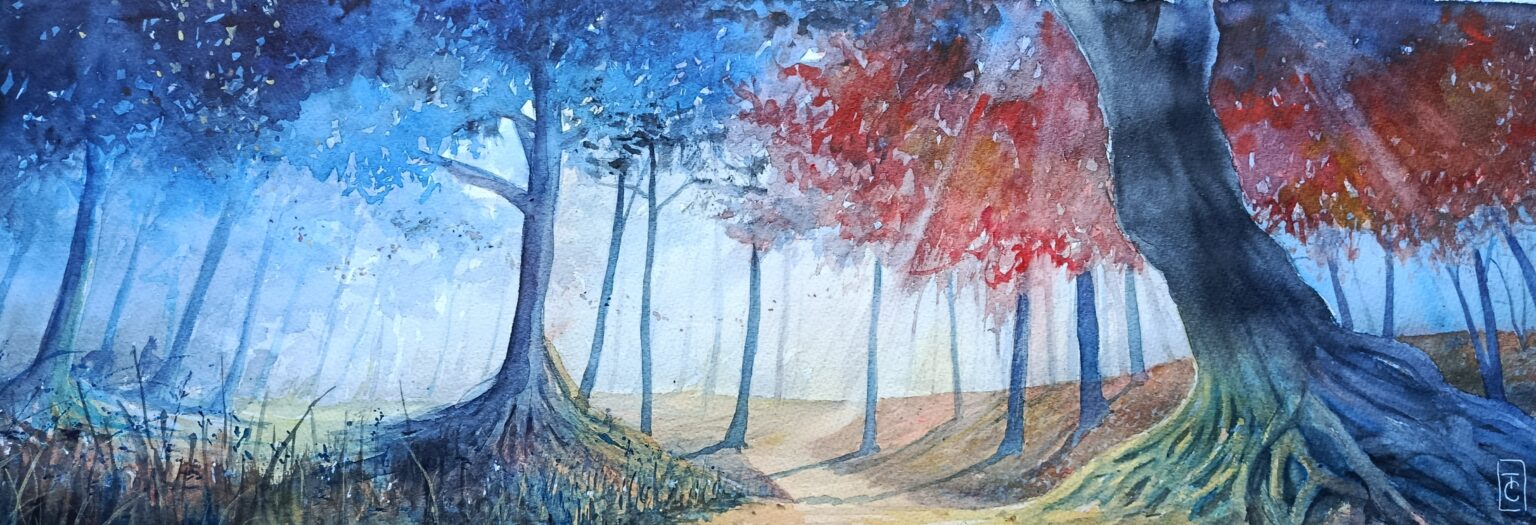 Forêt lumineuse
